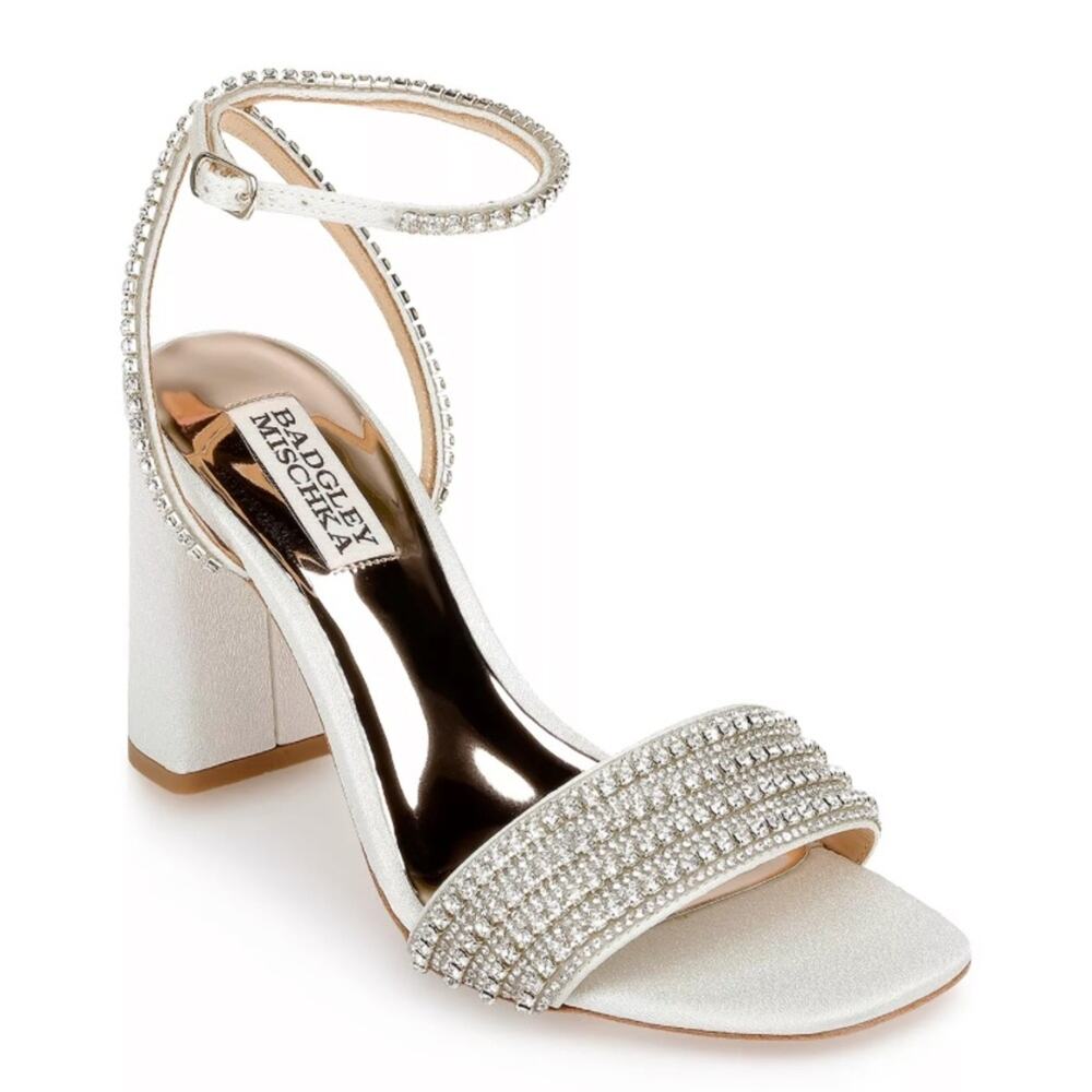 Badgley Mischka Becca Heels Size 11 New